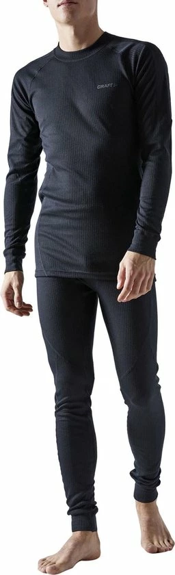 Craft Core Dry Baselayer Thermoset Heren - Zwart - Maat XS 16 Craft Core Dry Baselayer Thermoset Heren - Zwart - Maat XS - Afbeelding 16