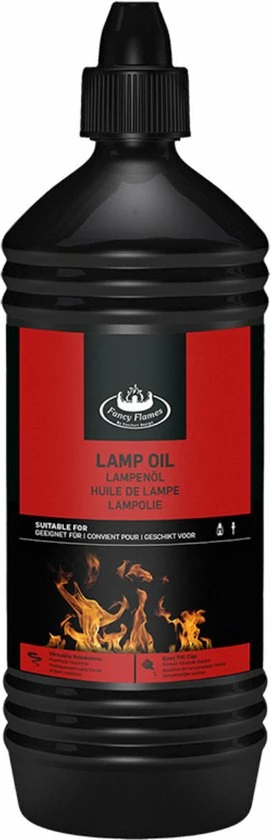 Merkloos 4x Lampenolie / Fakkelolie -1 Liter - Met Gratis Aansteker 3 Merkloos 4x Lampenolie / Fakkelolie -1 Liter - Met Gratis Aansteker - Afbeelding 3