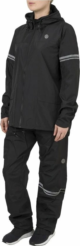 AGU Original Regenpak Essential - Zwart - XXL - Dames & Heren - Waterdicht & Ademend 5 AGU Original Regenpak Essential - Zwart - XXL - Dames & Heren - Waterdicht & Ademend - Afbeelding 5