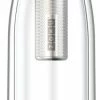 Zoku Drinkfles Met Thee Infuser 473 Ml Glas Transparant/zwart