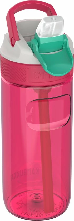 Kambukka Lagoon Drinkfles 500ml - Bubblegum Met Geïntegreerd Rietje 3 Kambukka Lagoon Drinkfles 500ml - Bubblegum Met Geïntegreerd Rietje - Afbeelding 3
