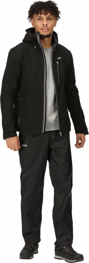 Regatta Pack-It Outdoorbroek - Regenbroek - Heren - XL - Zwart 16 Regatta Pack-It Outdoorbroek - Regenbroek - Heren - XL - Zwart - Afbeelding 16