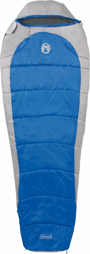 Coleman Silverton Comfort 250 Mummy Slaapzak - 223 X 81 X 55 Cm - Blauw/grijs 1 Coleman Silverton Comfort 250 Mummy Slaapzak - 223 X 81 X 55 Cm - Blauw/grijs