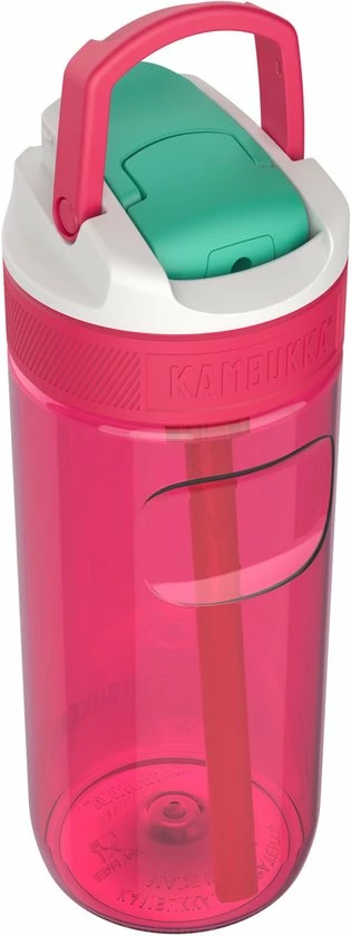 Kambukka Lagoon Drinkfles 500ml - Bubblegum Met Geïntegreerd Rietje 7 Kambukka Lagoon Drinkfles 500ml - Bubblegum Met Geïntegreerd Rietje - Afbeelding 7