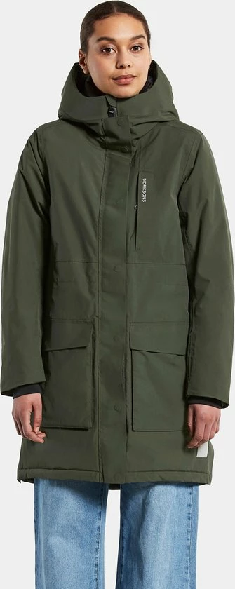 Didriksons Leya Parka Outdoorjas Dames - Maat 42 6 Didriksons Leya Parka Outdoorjas Dames - Maat 42 - Afbeelding 6