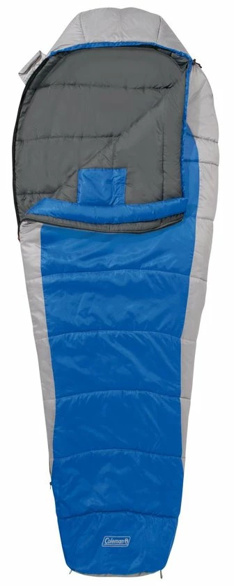 Coleman Silverton Comfort 250 Mummy Slaapzak - 223 X 81 X 55 Cm - Blauw/grijs 2 Coleman Silverton Comfort 250 Mummy Slaapzak - 223 X 81 X 55 Cm - Blauw/grijs - Afbeelding 2