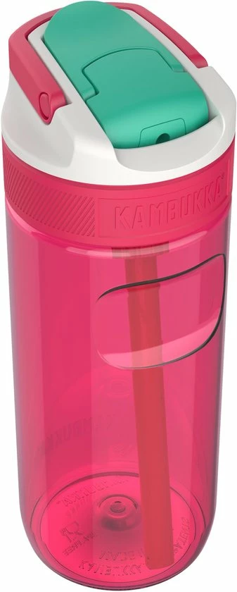 Kambukka Lagoon Drinkfles 500ml - Bubblegum Met Geïntegreerd Rietje 9 Kambukka Lagoon Drinkfles 500ml - Bubblegum Met Geïntegreerd Rietje - Afbeelding 9