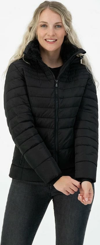 Kjelvik - Florine Black - Jas Voor Vrouwen - Maat 44 2 Kjelvik - Florine Black - Jas Voor Vrouwen - Maat 44 - Afbeelding 2