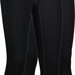 Avento Thermobroek Vrouwen - 2-Pack - Zwart - Maat 36