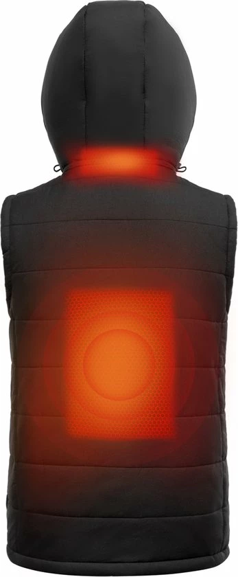 Sailwind Verwarmde Bodywarmer Heren Met Powerbank - Voor Fietsen/Motor/Ski/Kamperen/Vissen/Golf En Meer 4 Sailwind Verwarmde Bodywarmer Heren Met Powerbank - Voor Fietsen/Motor/Ski/Kamperen/Vissen/Golf En Meer - Afbeelding 4