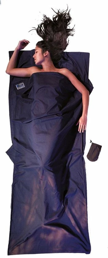 Cocoon Travelsheet 100% Egyptisch Katoen - Lakenzakken - Tuareg 2 Cocoon Travelsheet 100% Egyptisch Katoen - Lakenzakken - Tuareg - Afbeelding 2