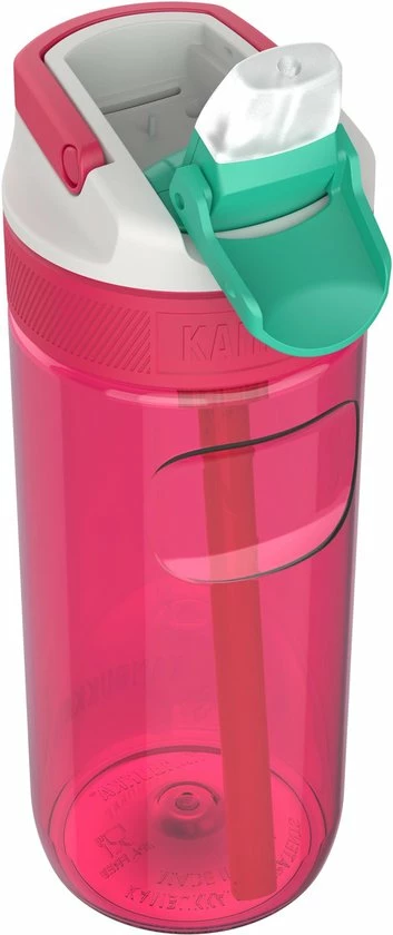 Kambukka Lagoon Drinkfles 500ml - Bubblegum Met Geïntegreerd Rietje 14 Kambukka Lagoon Drinkfles 500ml - Bubblegum Met Geïntegreerd Rietje - Afbeelding 14