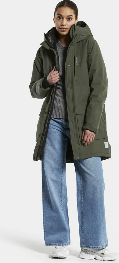 Didriksons Leya Parka Outdoorjas Dames - Maat 42 7 Didriksons Leya Parka Outdoorjas Dames - Maat 42 - Afbeelding 7