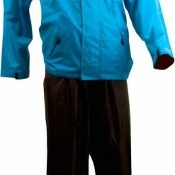 Ralka Regenpak - Senior - Azuurblauw/Zwart - XXL