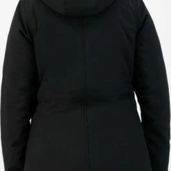 Kjelvik Dames Winterjas - Softshell Parka Dames - Tina - Zwart - Maat 46 -Mushie  winkel 388x840