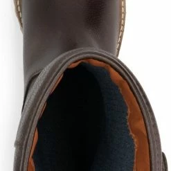 Travelin' Bregenz Dames Leren Outdoorlaarzen - Waterdicht & Ademend - Vibram Zool - Wandellaarzen - Donkerbruin Leer - Maat 38 -Mushie  winkel 395x840 1