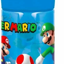 Super Mario Tritan Drinkfles / Waterfles 480 Ml - 18 Cm Hoog