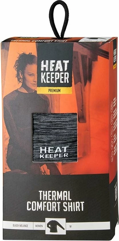 HEAT KEEPER Dames Thermoshirt Lange Mouw - Maat S 2 HEAT KEEPER Dames Thermoshirt Lange Mouw - Maat S - Afbeelding 2