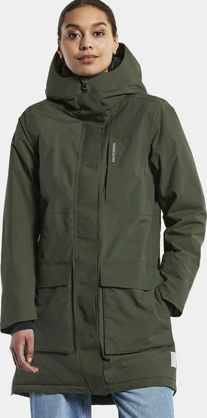 Didriksons Leya Parka Outdoorjas Dames - Maat 42 14 Didriksons Leya Parka Outdoorjas Dames - Maat 42 - Afbeelding 14
