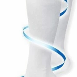 Miracle Socks Unisex Compressie Sokken – Wit– 1 Paar – Maat 36-41