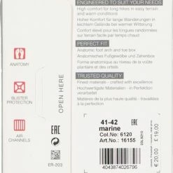 FALKE TK2 Explore Cool Short Wandelsokken Kort Zacht Thermisch Anti-blaar Antizweet Zonder Motief Met Elastische Boord Verkoelend Ademend Sneldrogend Blauw Dames Sportsokken - Maat 37-38 -Mushie  winkel 419x840 1