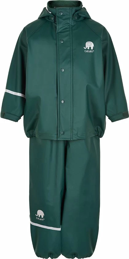 CeLaVi - Basic Regenpak Voor Kinderen - Ponderosa Pine - Maat 90 (86-98cm) 1 CeLaVi - Basic Regenpak Voor Kinderen - Ponderosa Pine - Maat 90 (86-98cm)
