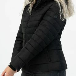 Kjelvik - Florine Black - Jas Voor Vrouwen - Maat 44 7 Kjelvik - Florine Black - Jas Voor Vrouwen - Maat 44 -Mushie winkel 425x840