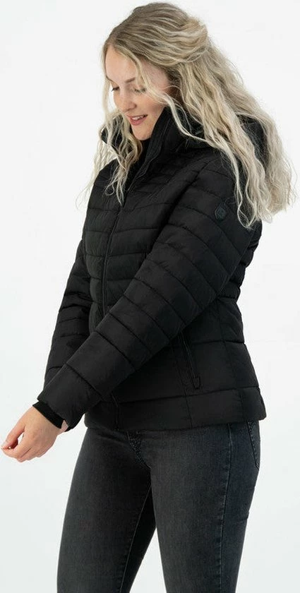 Kjelvik - Florine Black - Jas Voor Vrouwen - Maat 44 4 Kjelvik - Florine Black - Jas Voor Vrouwen - Maat 44 - Afbeelding 4