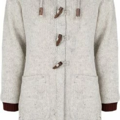 SHAKALOHA LIFE IS FOR LIVING Gebreid Wollen Vest Dames Met Voering - W Whistler DLX Beige XL