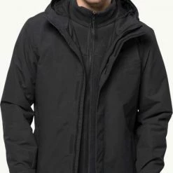 Jack Wolfskin ALTENBERG 3IN1 JKT Outdoorjas Heren - Maat S