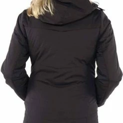 BJØRNSON EDIL Winterjas Ski-jas Dames - Winddicht Gevoerd - Waterafstotend - Capuchon - Rits Zakken - Winter Damesjas - Maat 36 - Zwart -Mushie  winkel 448x840 2