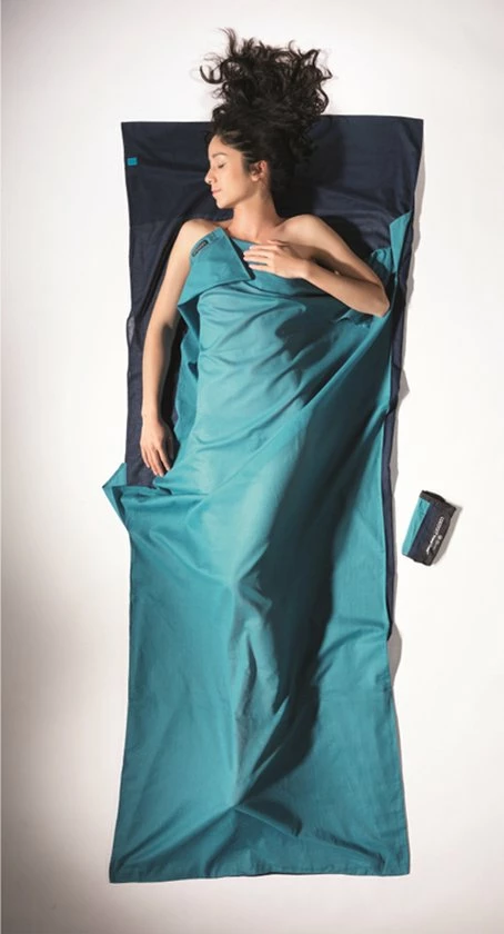 Cocoon Travelsheet 100% Egyptisch Katoen - Lakenzakken - Tuareg 3 Cocoon Travelsheet 100% Egyptisch Katoen - Lakenzakken - Tuareg - Afbeelding 3