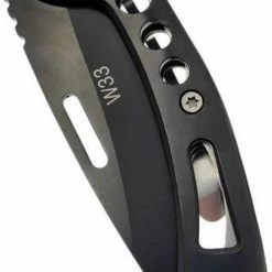 TECQX Z52 Tactical Zakmes - Opvouwbaar - Discreet - Survival Mes – Met Clip - Vlijmscherp – RVS/Staal - Zilver -Mushie  winkel 464x840 3