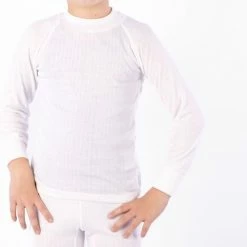Avento Thermoshirt Kinderen - Unisex - Wit - Maat 128 -Mushie  winkel 481x840