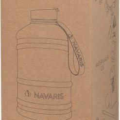 Navaris Waterfles Van Roestvrij Staal - Drinkfles - 2L - Extra Grote Roestvrijstalen Fles Met Drinkdop - Ideaal Tijdens Het Sporten - Rood -Mushie  winkel 482x840 5