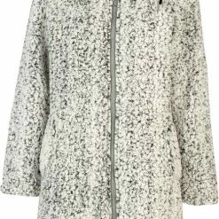 BJØRNSON Ona Parka Sherpa Fleece Vest Dames 4 Seizoenen - Maat 52 - Antraciet