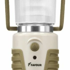 Favour LED Lantaarn L0541, Camping Lamp, Tentlamp, IPX4 Waterdicht, 250 Lumen, Schokbestendig, Draagbaar, Voor Buiten, Incl. Batterijen