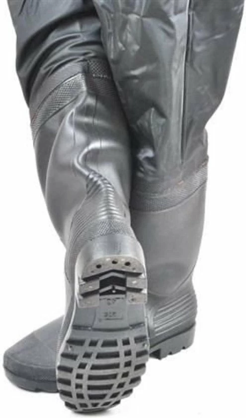 EASTWALL Waadpak Maat 43 - Waterdicht PVC Pak - Waadbroek Met Laarzen - Visserspak - Waterdicht Tuinpak - Warmtepak - Grijs/blauw 6 EASTWALL Waadpak Maat 43 - Waterdicht PVC Pak - Waadbroek Met Laarzen - Visserspak - Waterdicht Tuinpak - Warmtepak - Grijs/blauw - Afbeelding 6