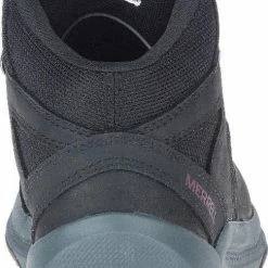 Merrell Erie Mid Leather WP Wandelschoenen Dames - Zwart - Maat 39 -Mushie  winkel 502x840 1