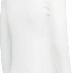 Masita | Thermoshirt Dames Lange Mouw Colshirt Skin Trainingsshirt Heren Kind Unisex 100% Polyester Sneldrogend - WHITE - XXXL -Mushie  winkel 503x840 4