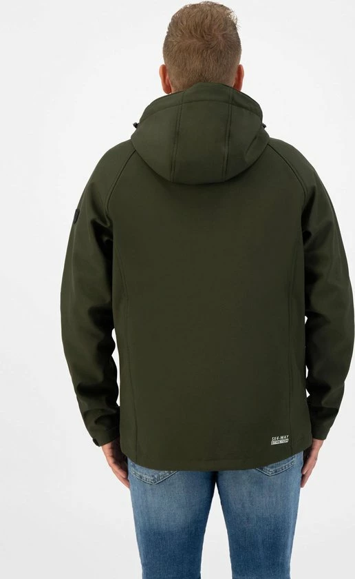 Kjelvik Kevan Groen Softshell Jas - Maat M 3 Kjelvik Kevan Groen Softshell Jas - Maat M - Afbeelding 3