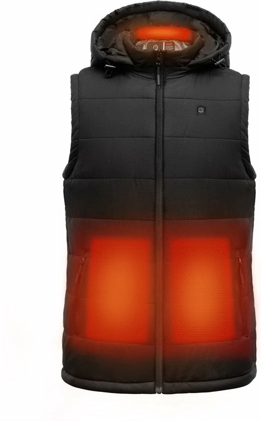 Sailwind Verwarmde Bodywarmer Heren Met Powerbank - Voor Fietsen/Motor/Ski/Kamperen/Vissen/Golf En Meer 1 Sailwind Verwarmde Bodywarmer Heren Met Powerbank - Voor Fietsen/Motor/Ski/Kamperen/Vissen/Golf En Meer