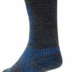 Wrightsock Coolmesh Merino Crew - Electric Blue/Grijs - 37-41 -Mushie  winkel 529x840 1