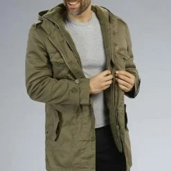 Brandit Parka, Olijfgroen, Maat L -Mushie  winkel 529x840 5