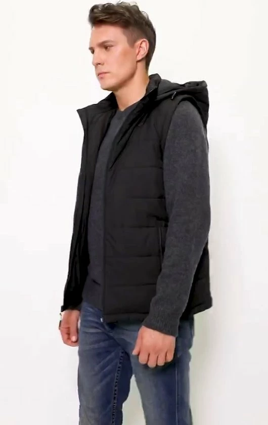 Sailwind Verwarmde Bodywarmer Heren Met Powerbank - Voor Fietsen/Motor/Ski/Kamperen/Vissen/Golf En Meer 2 Sailwind Verwarmde Bodywarmer Heren Met Powerbank - Voor Fietsen/Motor/Ski/Kamperen/Vissen/Golf En Meer - Afbeelding 2