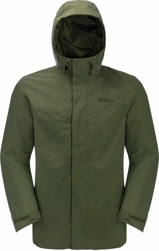 Jack Wolfskin Altenberg 3-in-1 Jas Mannen - Maat L 13 Jack Wolfskin Altenberg 3-in-1 Jas Mannen - Maat L - Afbeelding 13