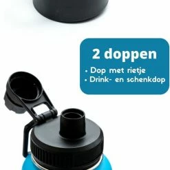 Quality Needz Drinkfles - Aqua Blue - 1 Liter - Extra Dop Met Rietje & Drinktuit - Waterfles Met Rietje - Isoleerfles - BPA Vrij - Lekvrij 13 Quality Needz Drinkfles - Aqua Blue - 1 Liter - Extra Dop Met Rietje & Drinktuit - Waterfles Met Rietje - Isoleerfles - BPA Vrij - Lekvrij -Mushie winkel 532x840 1