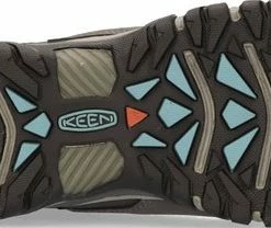 Keen Targhee III Mid Dames Wandelschoenen Magnet/Atlantic Blue | Grijs | Leer | Maat 38 -Mushie  winkel 550x208 1