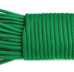 KJG Paracord Touw - 3mm - 15 Meter - Groen - Vismagneet Touw - 125kg Trekkracht