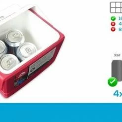 Igloo Playmate Mini - Kleine Koelbox - 3,8 Liter - Rood -Mushie  winkel 550x264 3